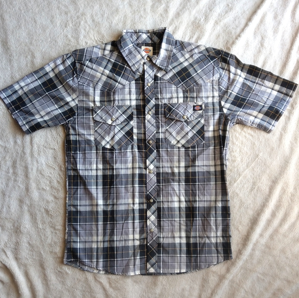 Dickies short sleeve button up